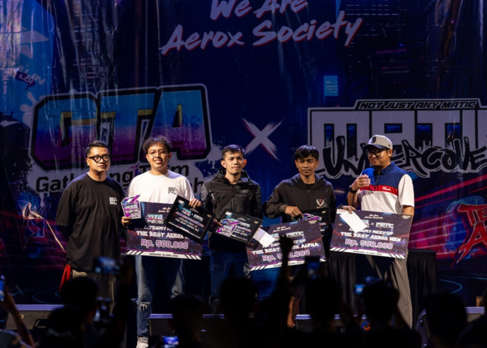 Menuju Satu Dekade Yamaha AEROX, Gathering Team AEROX Hadir kembali dan Buka Keseruan Perdana di Bandung