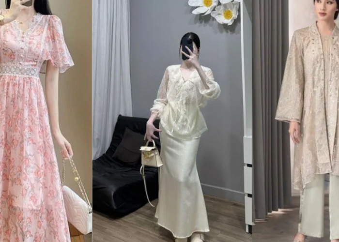 6 Inspirasi Baju Lebaran Non Hijab untuk Wanita Tahun 2026 Look Trendy, Fashionable, Modern, dan Elegan