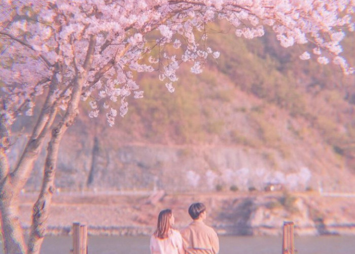 Serasa Berada di Negeri Sakura, Berikut 4 Prompt Romantis Berfoto dengan Pasangan Ala Luar Negeri