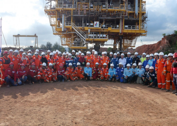 Topside Proyek Manpatu PHM Berhasil Dikapalkan, Perkuat Produksi Migas Nasional 2027