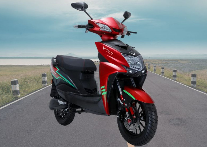 Motor Listrik Volta 401 Ringkas, Gesit dengan Dua Slot Baterai, Jarak 120 Km dan Fitur Anti Maling
