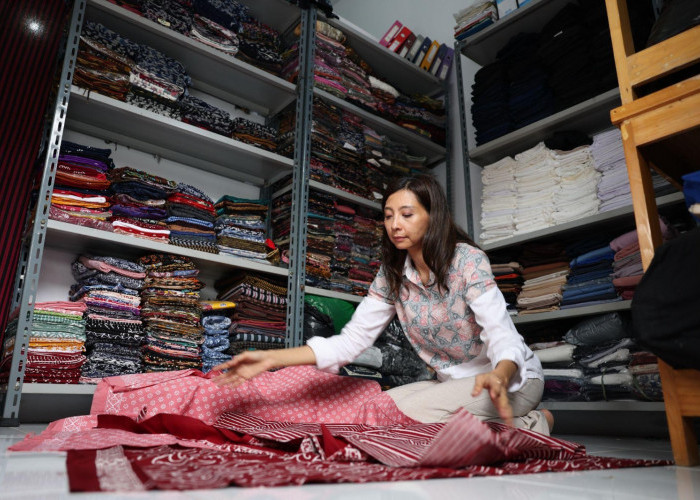 UMKM Binaan BRI Kain Indonesia by Shifara, Hidupkan Nafas Wastra Nusantara Lewat Koleksi Office Wear ‎