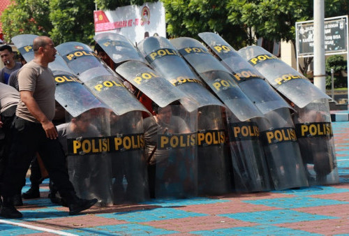 Pelatihan Dalmas Polres Majalengka: Jangan Jadi Polisi Pengecut!