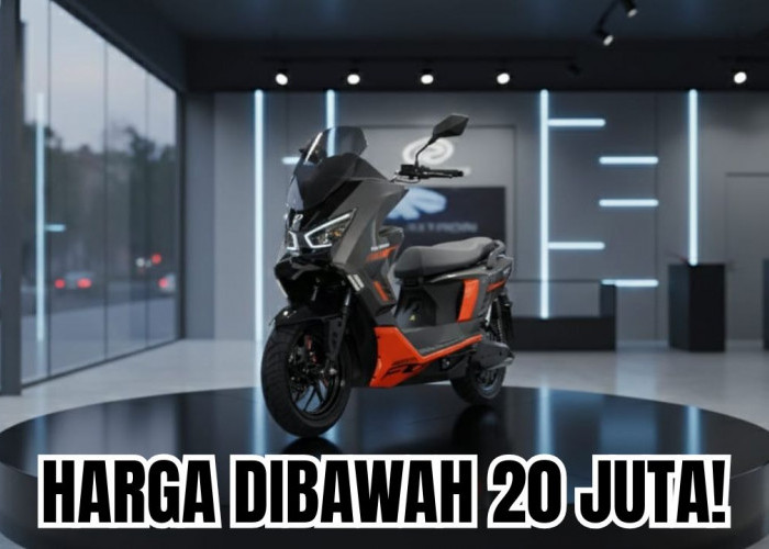 Subsidi Motor Listrik 2026 Polytron Fox 350, Body Mirip Nmax Harga Dibawah 20 Juta!
