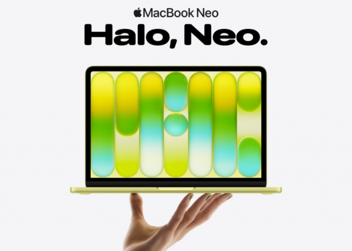 MacBook Neo Rp10 Jutaan Bikin Heboh, Chip A18 Pro, Baterai 16 Jam dan Desain Premium, Ini Spesifikasinya