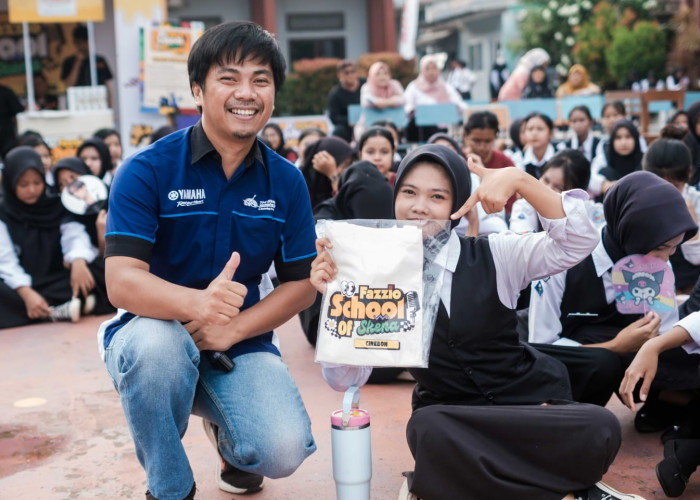 School of Skena Yamaha Kembali Hadir di Cirebon, Dekatkan Yamaha Fazzio dengan Generasi Muda