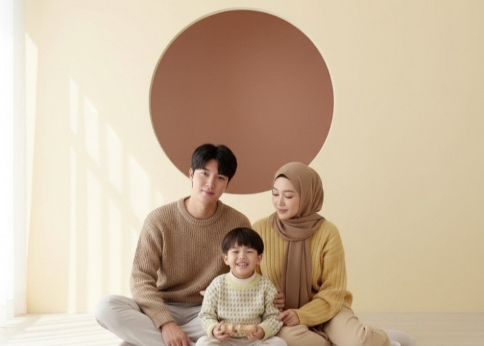 Elegan & Kekinian! Kumpulan Prompt Gemini AI Edit Foto Keluarga Bertiga jadi Mewah Ala Studio 