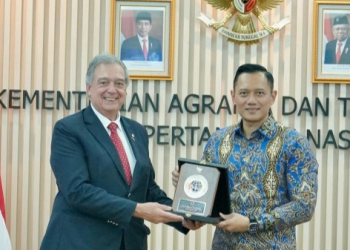 Pelajari Kebijakan Pertanahan Indonesia, Menteri dari Uruguay Kunjungi Kementerian ATR/BPN