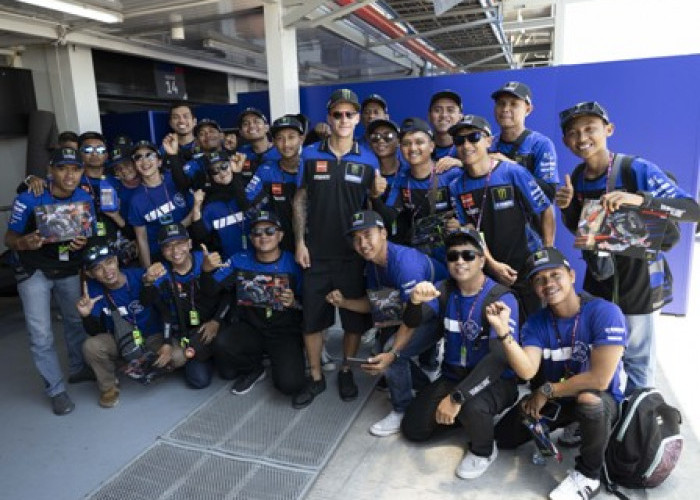 Antusias, Penggemar Meet & Greet dengan Pembalap Monster Energy Yamaha MotoGP di Sirkuit Mandalika !