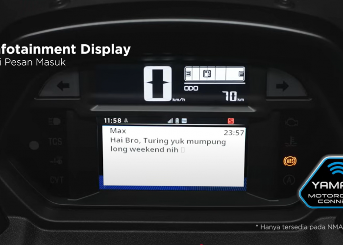Mulai dari Navigasi Canggih Sampai Notifikasi Malfungsi, Ini Dia Aneka Keunggulan Y-Connect pada MAXi Yamaha