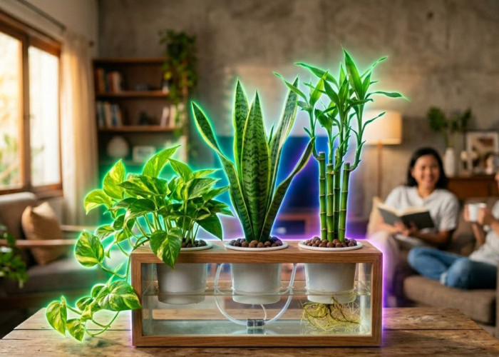 Metode Hidroponik Buat Tanaman Tidak Estetik? 5 Tanaman Hias Hidroponik Indoor Ini Membantah Hal Tersebut!