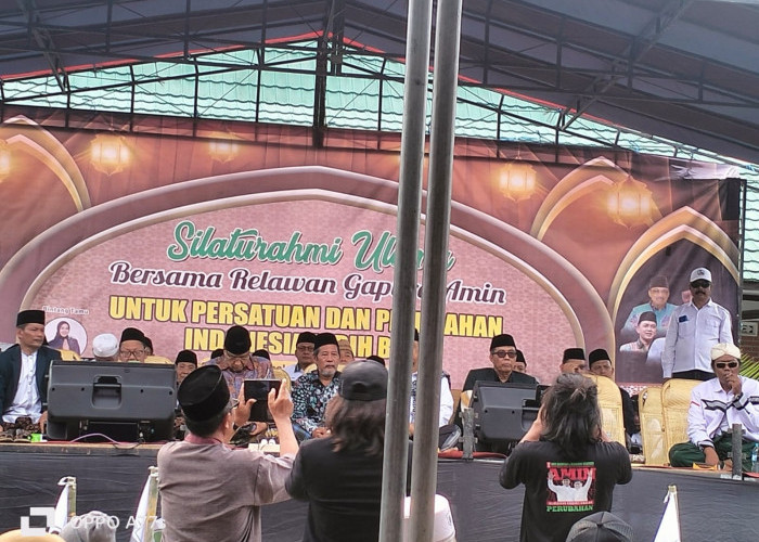 Relawan Amin Majalengka Hadiri Silaturahmi Ulama di Cirebon