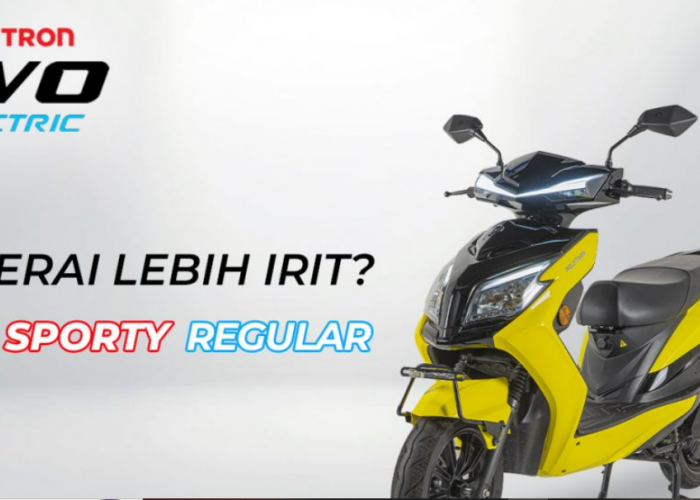 Desain Mirip Honda Vario Bisa Tempuh 200 Km Sekali Pengisian Daya, Ini Harga Motor Listrik Polytron Evo 2026