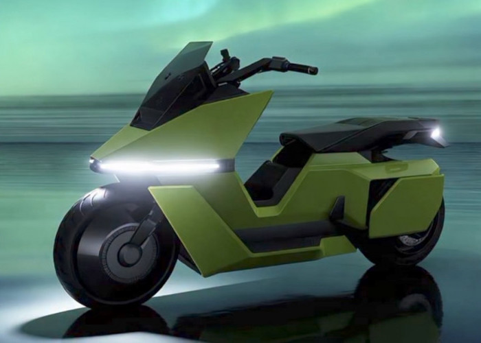 Motor Listrik Omoway OMO X, Robot Berjalan dengan Desain Futuristik, Jarak Tempuh Hingga 200 Km