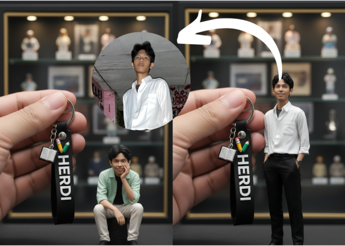Ini Dia Tutorial dan 3 Prompt Gemini AI Miniatur Gantungan Kunci dari Foto Orang, Gak Sampai 1 Menit Auto Jadi