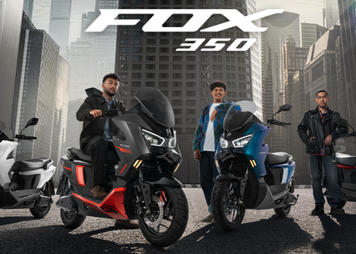 Promo 2026: Bawa Pulang Motor Listrik Polytron Fox 350 Dengan Cicilan Mulai 350 Ribu Perbulan dan DP 0 Persen