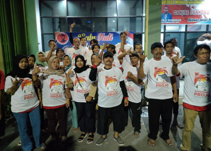Kaos Rakernas IV Projo Bergambar Prabowo-Jokowi, Projo Cirebon Timur: Saya Kecewa