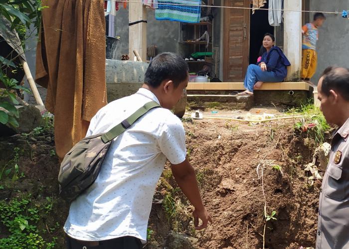 Dampak Longsor di Majalengka, 15 Rumah Warga Desa Ujungberung Terancam