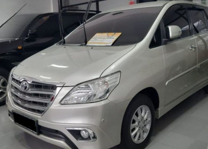 Umur Sudah Lebih 10 Tahun, Innova V Diesel 2014 Tetap Dicari Berkat Mesin Bandel dan BBM Hemat