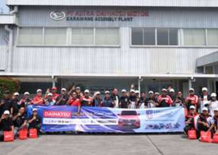 Sahabat Daihatsu Official Club Kunjungi Pabrik Perakitan Mobil di Karawang
