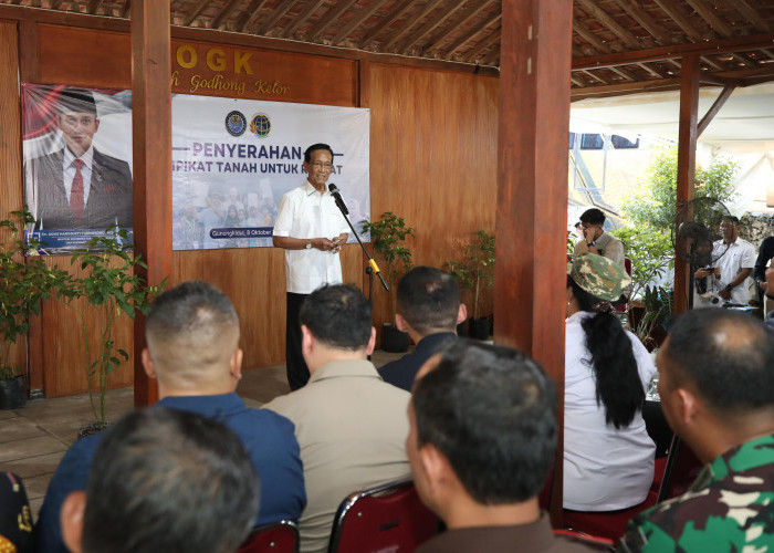 Sri Sultan Hamengkubuwono X Apresiasi Program Sertipikat Tanah untuk Warga Gunungkidul