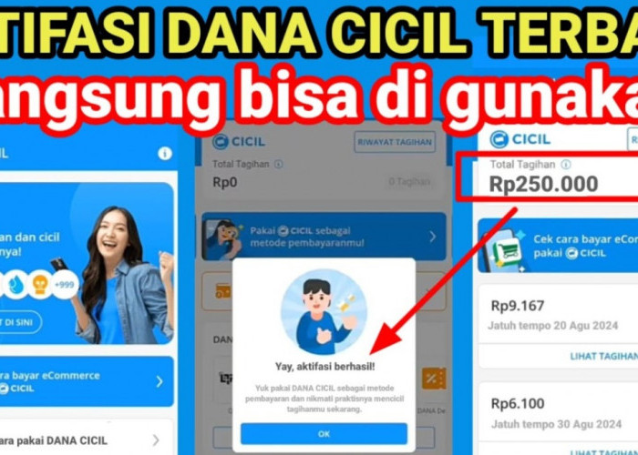 Cara Mengaktifkan Dana Cicil di DANA, Langsung Cair Hingga Limit Rp10 Juta Tanpa Syarat Rumit
