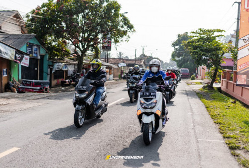 Semarak Yamaha Day 2022, Yamaha Jabar Explore Lestarinya Alam Bandung Selatan