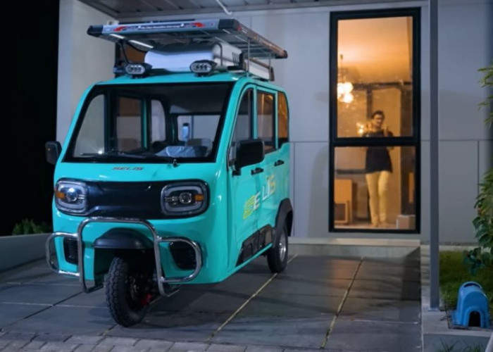 Cicilan 520 Ribu Tanpa DP, Motor Listrik Roda Tiga Selis Bromo Nyaman Ber-AC dan Anti Hujan 2026