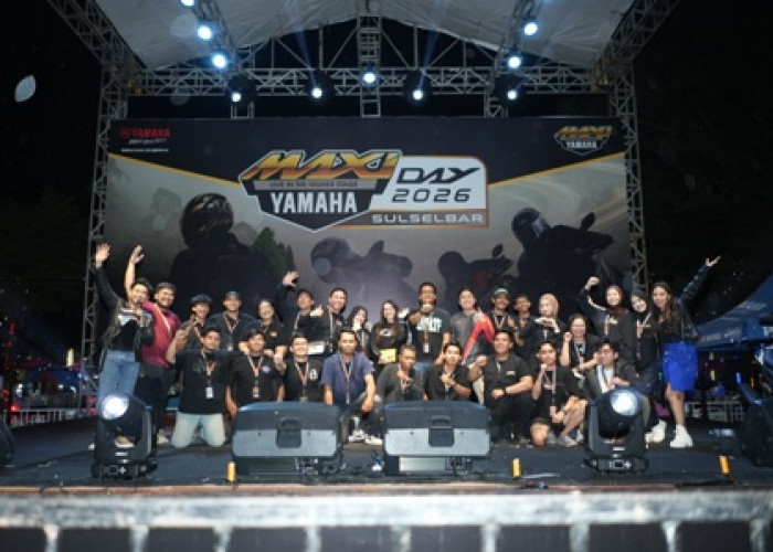 MAXi Yamaha Day 2026 Pecah! Ribuan Riders Sulawesi Tumpah Ruah Rayakan Spirit ‘More Than Ride’ di Kota Bone
