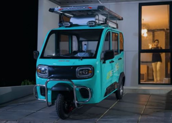 Skema Kredit & Harga Motor Listrik Roda 3 Kabin Tertutup Ber-AC Premium, Angkut Hingga 300 Kg Tembus 80 Km