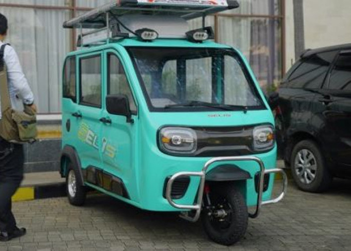 Gak Keujanan dan Ada AC, Berikut Simulasi Angsuran Motor Listrik Roda 3 Tertutup Selis Bromo