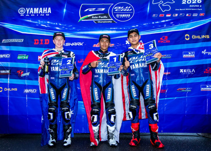 Debut Full Musim Yamaha R3 BLU CRU Asia-Pacific Championship, Sabian Fathul Ilmi Juara Race di Australia