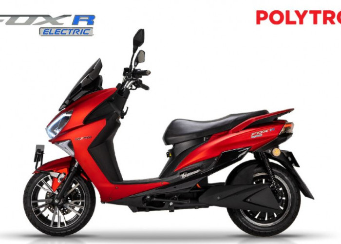 Kredit Motor Listrik Polytron Fox R DP Fleksibel dengan Angsuran Ringan Mulai 500 Ribu, Berikut Spesifikasinya