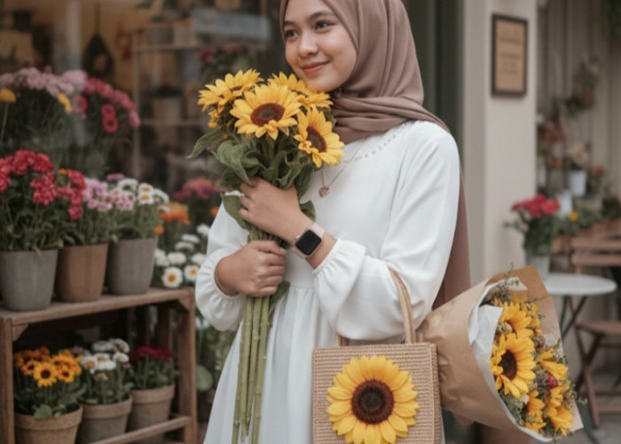 Cuma Pakai Prompt Gemini AI Ini, Foto Wanita Berhijab Auto Estetik & Natural Tanpa Keliatan Editan