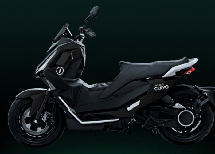Motor Listrik Alva Cervo Mirip Nmax, Punya Cicilan Terendah 580 Ribuan, Bisa Diangsur Sampai 60 Bulan