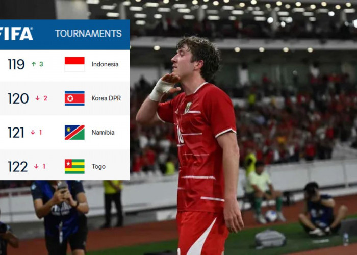 Ranking FIFA Indonesia Terbaru Melonjak Usai Lawan Oman! Garuda Dekati 100 Besar Jika Menang Lawan Mozambik!