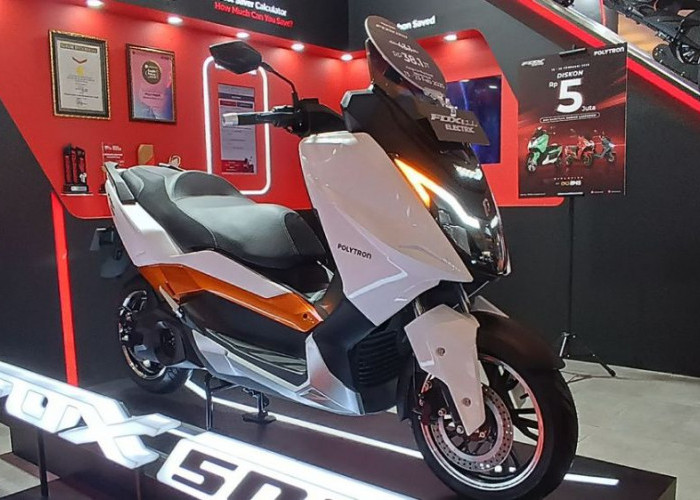 Simulasi Cicilan Motor Listrik  Polytron Fox 500 Mulai 500 Ribu, DP Ringan Tenor Panjang Sampai 60 Bulan