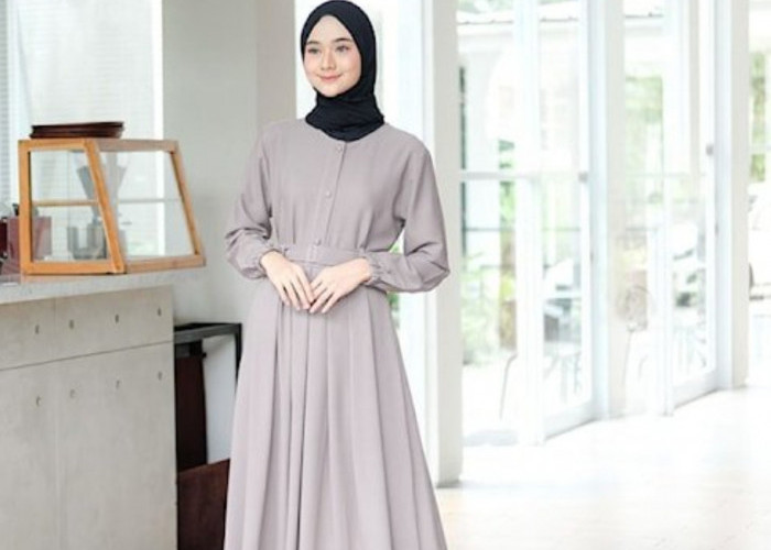 Tips Memakai Gamis Supaya Tidak Terlihat Gemuk dan Tetap Fashionable