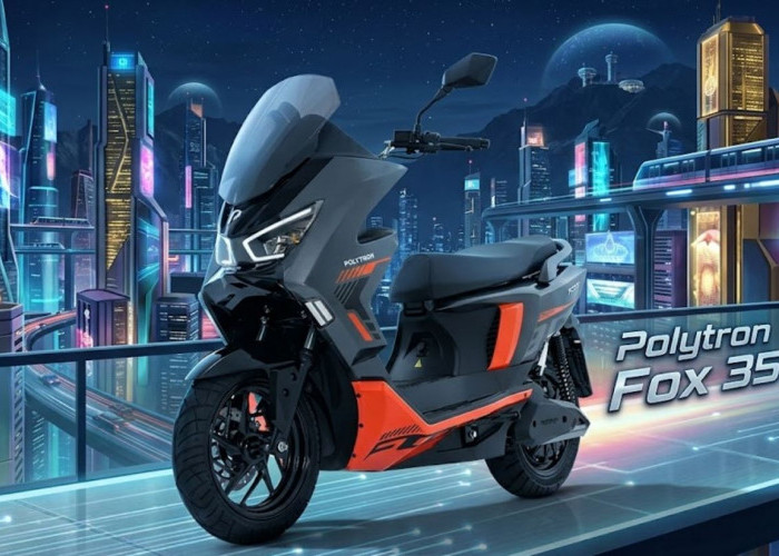 Angsuran Mulai 400 Ribu, Kredit Motor Listrik Polytron Fox 350 Dapat Subsidi Rp7 Juta, Ini Cara Pengajuannya!