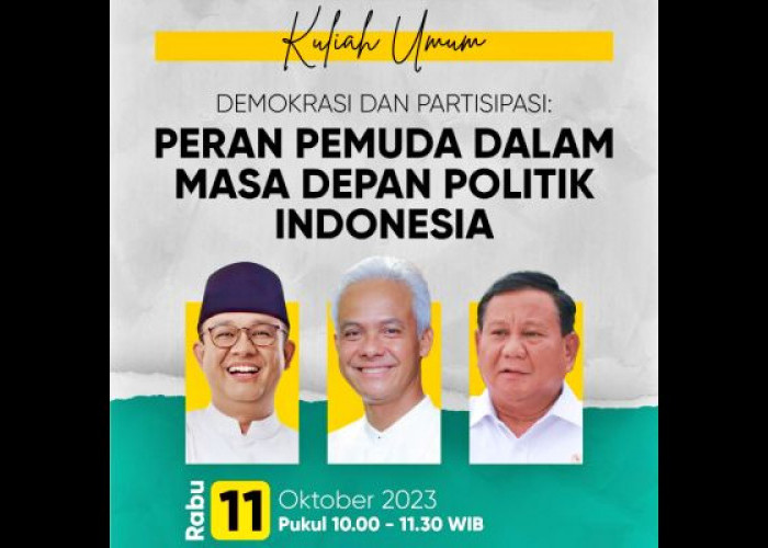 3 Bacapres Bakal Berikan Kuliah Umum di Unpar Bandung, Hari Ini Ganjar Pranowo 