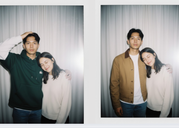 Kumpulan Teks Prompt Gemini Foto Berdua dengan Pasangan atau Idol Ala Polaroid dan Photobox, Bagai Foto Asli!
