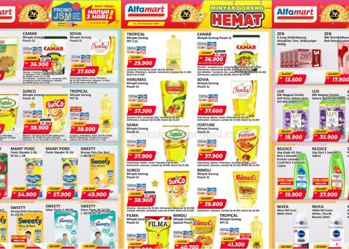 Minyak Goreng 29 Ribuan! Katalog Promo JSM Indomaret 14 November, Kumpulan Produk yang Dapat Potongan Harga