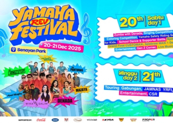 Wajib Datang! Yamaha Rev Festival Siap Geber Senayan Park (SPARK) Untuk Tutup Akhir Tahun 2025