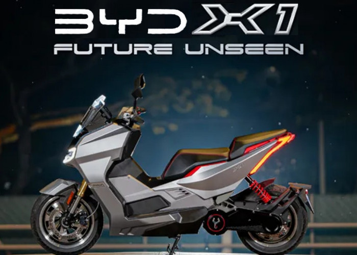 Harganya Tembus Rp162 Juta! BYD Garap Motor Listrik Scorpio X1 yang Setara Motor 150 CC! Worth It Dibeli?