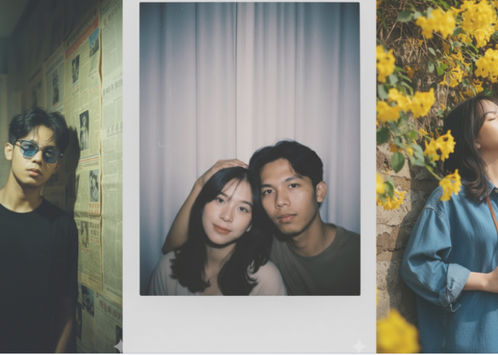 Kumpulan Prompt Gemini Ai Foto Ala Vintage Retro untuk Foto Sendiri dan Berdua, Berasa Balik ke Era Milenial