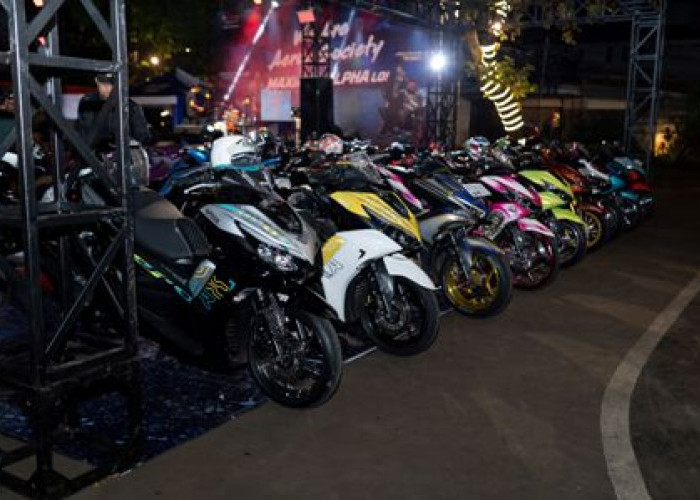 Bikers Aerox Tumpah Ruah, Nikmati Vibes We Are Aerox Society di Jakarta