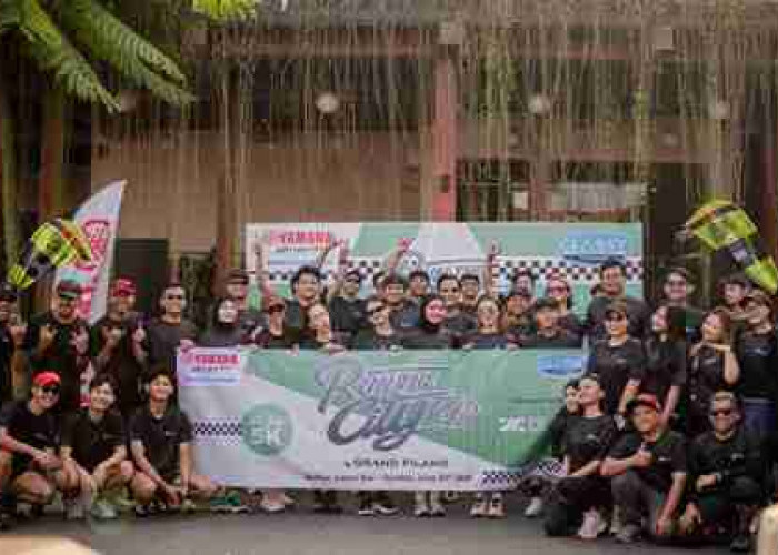 Yamaha Jawa Barat Hadirkan 'Run The City by Grand Filano' di Sukabumi, Gabungkan Gaya Hidup Sehat