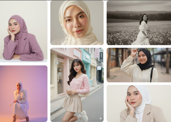 Kumpulan Prompt Gemini Ai Terbaru dan Terlengkap Edisi Foto Wanita untuk yang Berhijab dan Non Hijab, Yuh Coba
