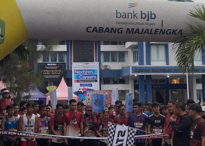 Puncak Dies Natalis Fakultas Hukum Unma Diwarnai Kegiatan Law Fun Run