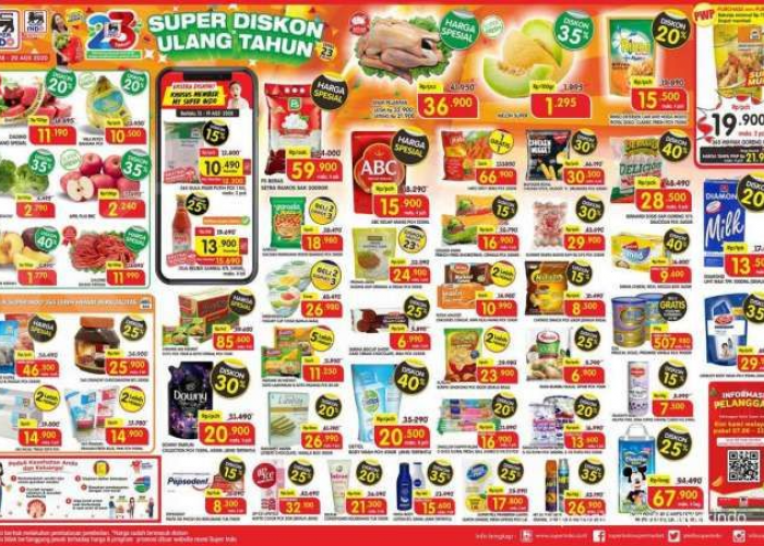 Belanja Hemat Weekday? Promo Superindo Pekan Ini Gila-gilaan, Diskon Sampai 40%!